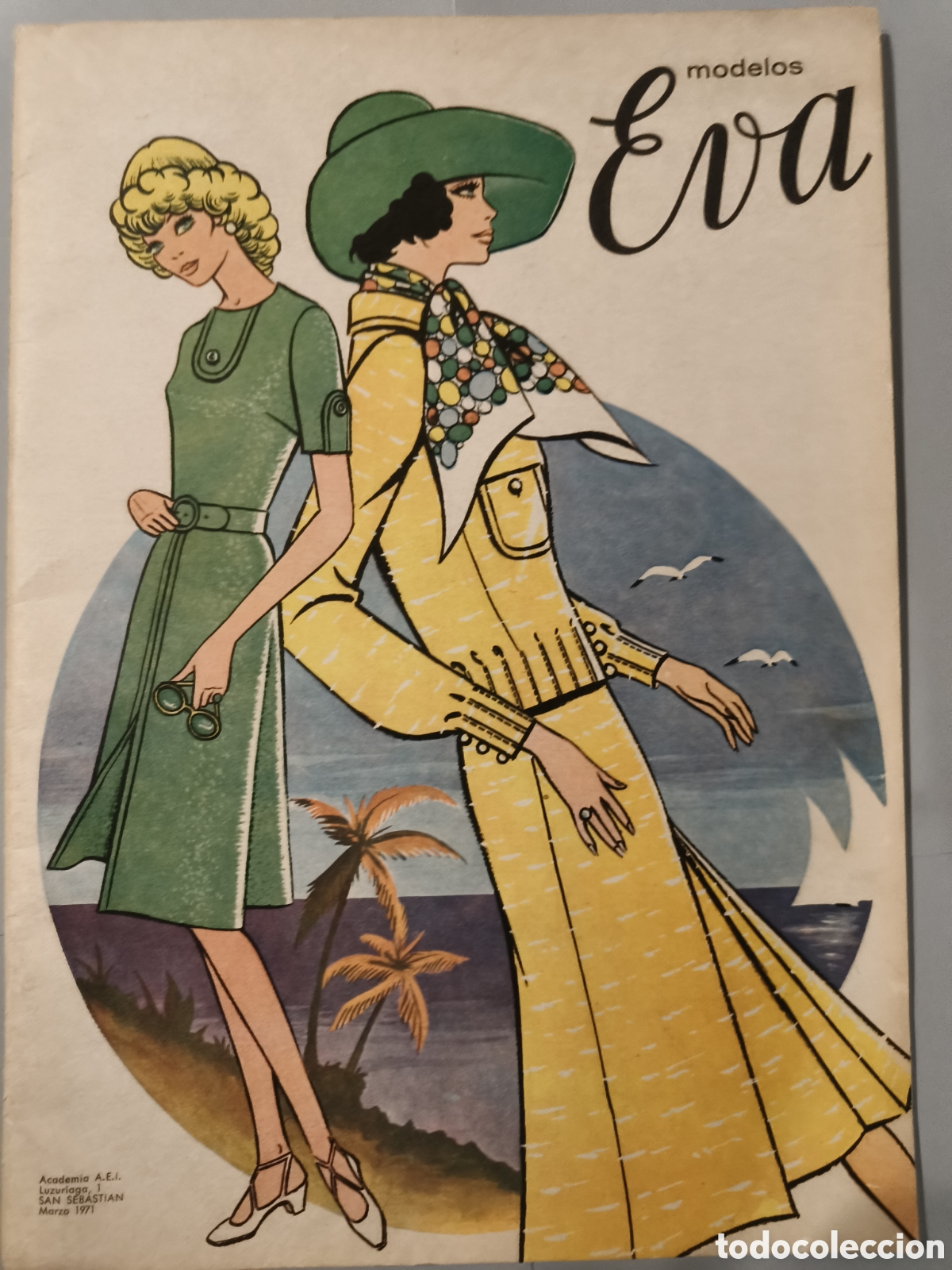 Coleccionismo de Revistas y Peri&oacute;dicos: Revista modelos Eva 1971