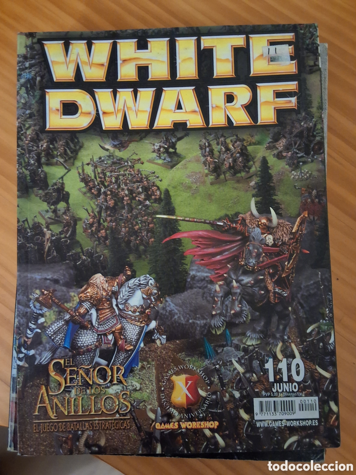 Coleccionismo de Revistas y Peri&oacute;dicos: White dwarf revista rol y estrategia n&uacute;mero 110 a&ntilde;o 2004/6