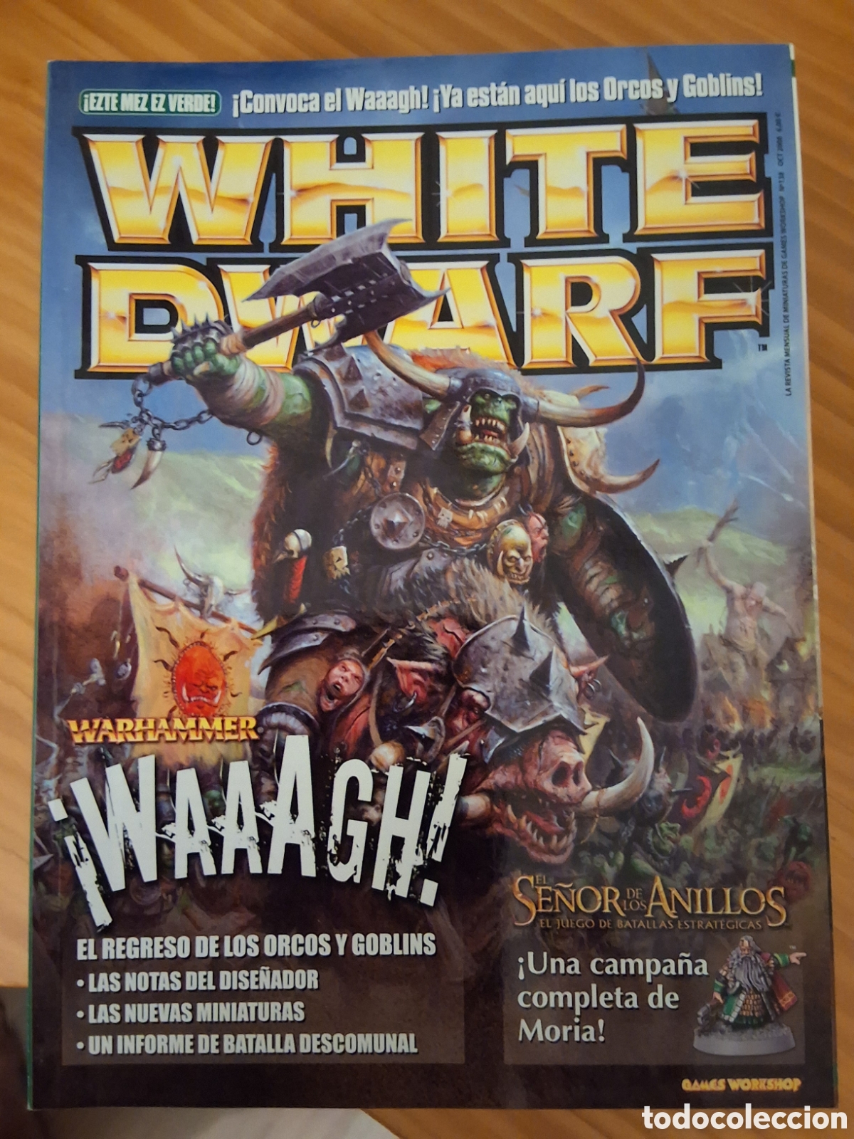 Coleccionismo de Revistas y Peri&oacute;dicos: White dwarf revista rol y estrategia n&uacute;mero 138 a&ntilde;o 2006/10