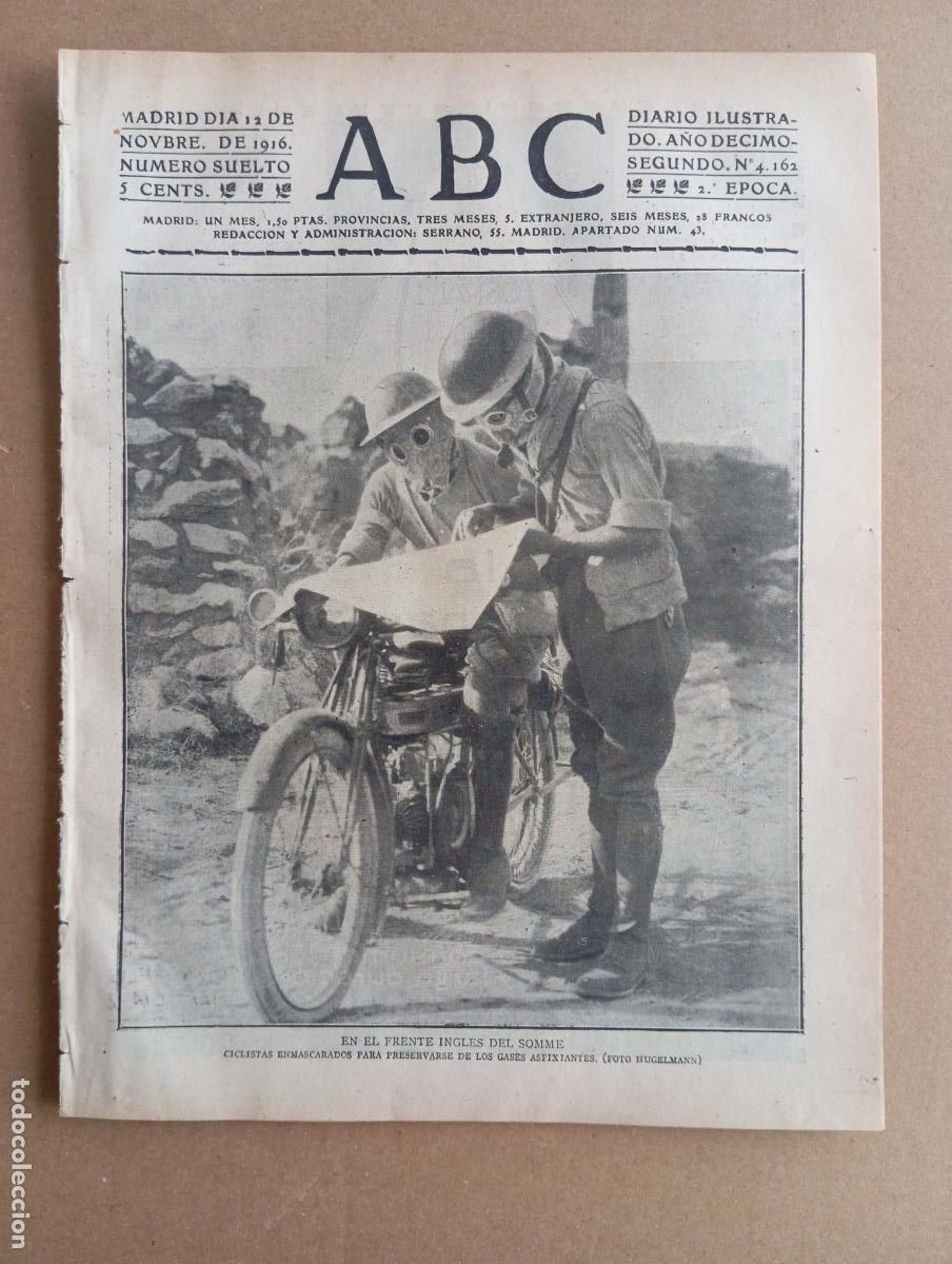 Collezionismo di Riviste e Giornali: ABC. 12 de noviembre de 1916. n&uacute;m. 4162