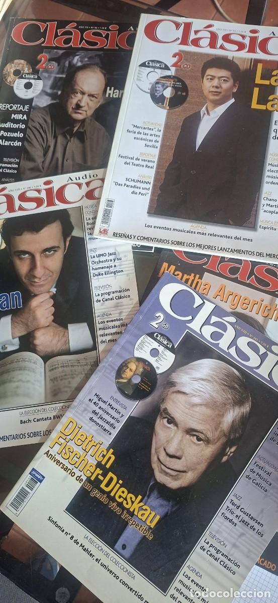 Sammeln von Zeitschriften und Zeitungen: Lote 5 revistas audio Cl&aacute;sica (sin CD's)