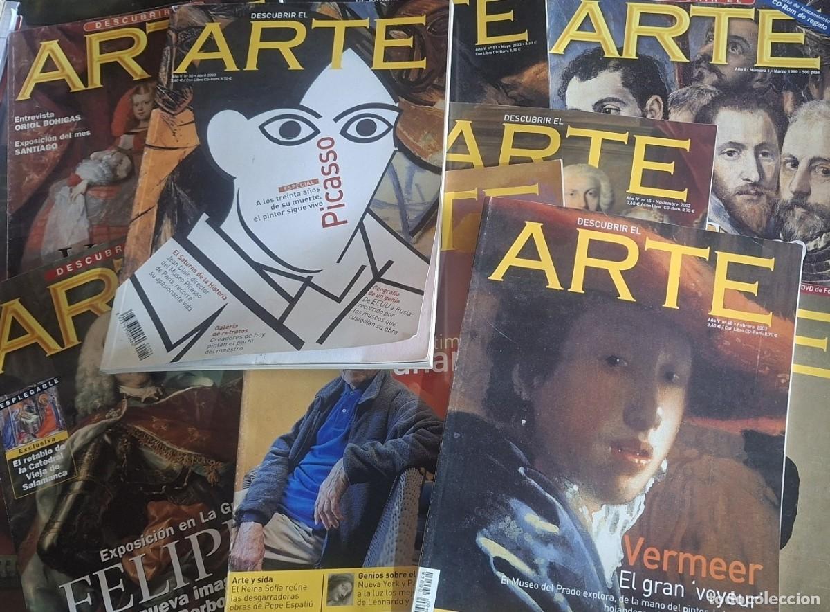 Sammeln von Zeitschriften und Zeitungen: Lote 10 revistas Descubrir el Arte
