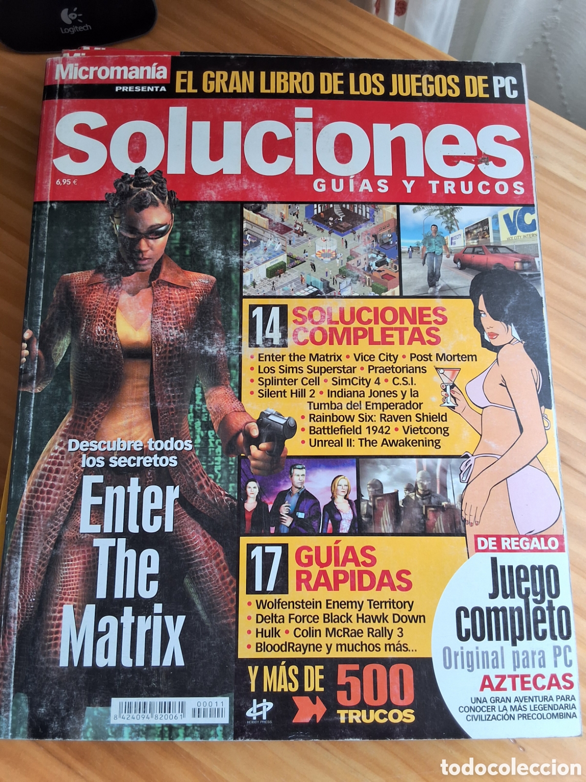 Coleccionismo de Revistas y Peri&oacute;dicos: Soluciones y trucos gran libro revista micromania n&uacute;mero 11 incluye CD