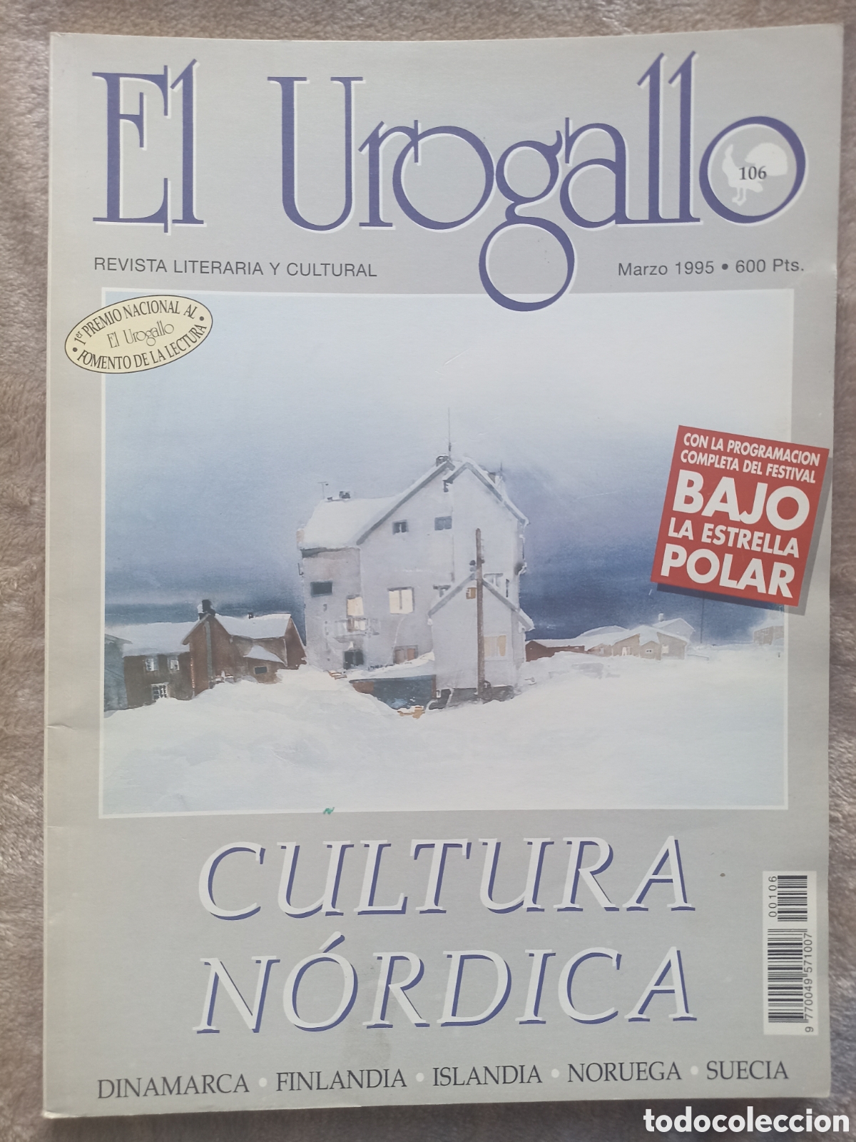 Collection Magazines and Newspapers: Revista El Urogallo Cultura N&oacute;rdica, n&ordm; 106 Marzo 1995.