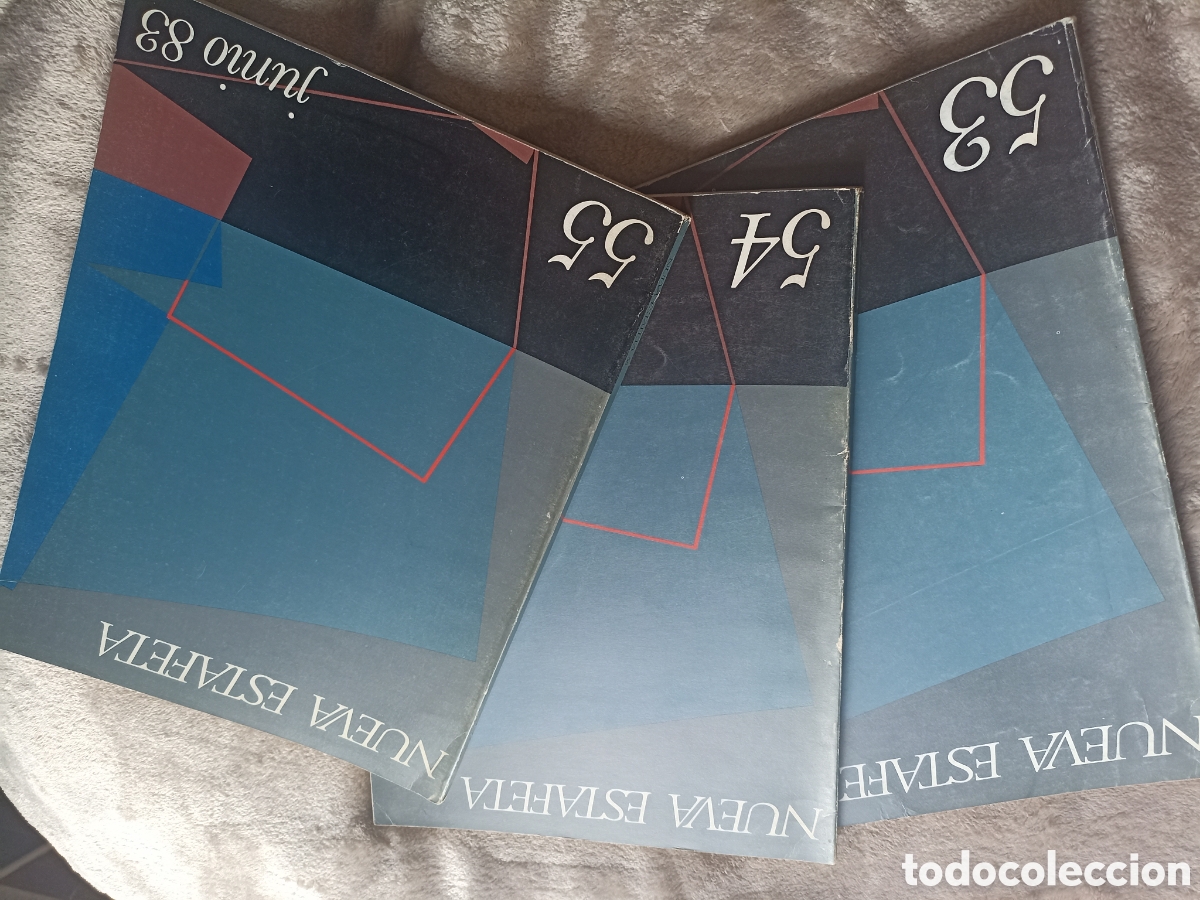 Collection Magazines and Newspapers: Tres ejemplares Revista Nueva Estafeta: 53 (abril 83), 54 (mayo 83) y 55 (junio 83)