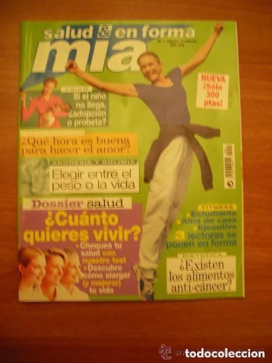 Coleccionismo de Revistas y Peri&oacute;dicos: MIA - SALUD EN FORMA- N 1 OTO&Ntilde;O-INVIERNO 1998-1999