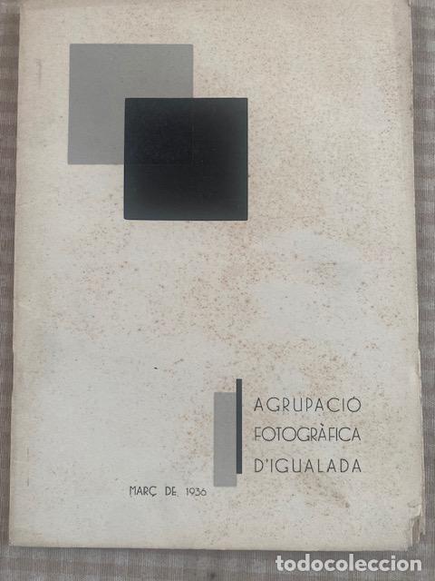 Sammeln von Zeitschriften und Zeitungen: Igualada. 1936. Agrupaci&ograve; Fotogr&agrave;fica, Revista n&ordm; 47.