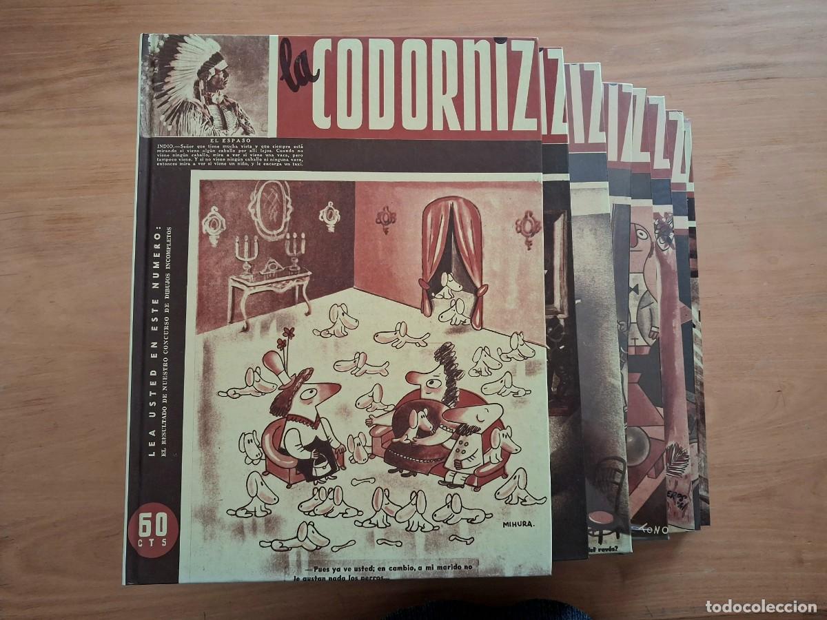 Coleccionismo de Revistas y Peri&oacute;dicos: La Codorniz. Integral 8 tomos.