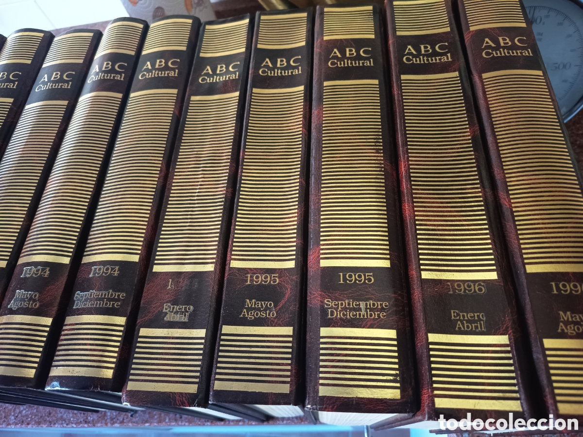 Coleccionismo de Revistas y Peri&oacute;dicos: ABC cultural 14 tomos (+2regalo) noviembre 1991 agosto 1996