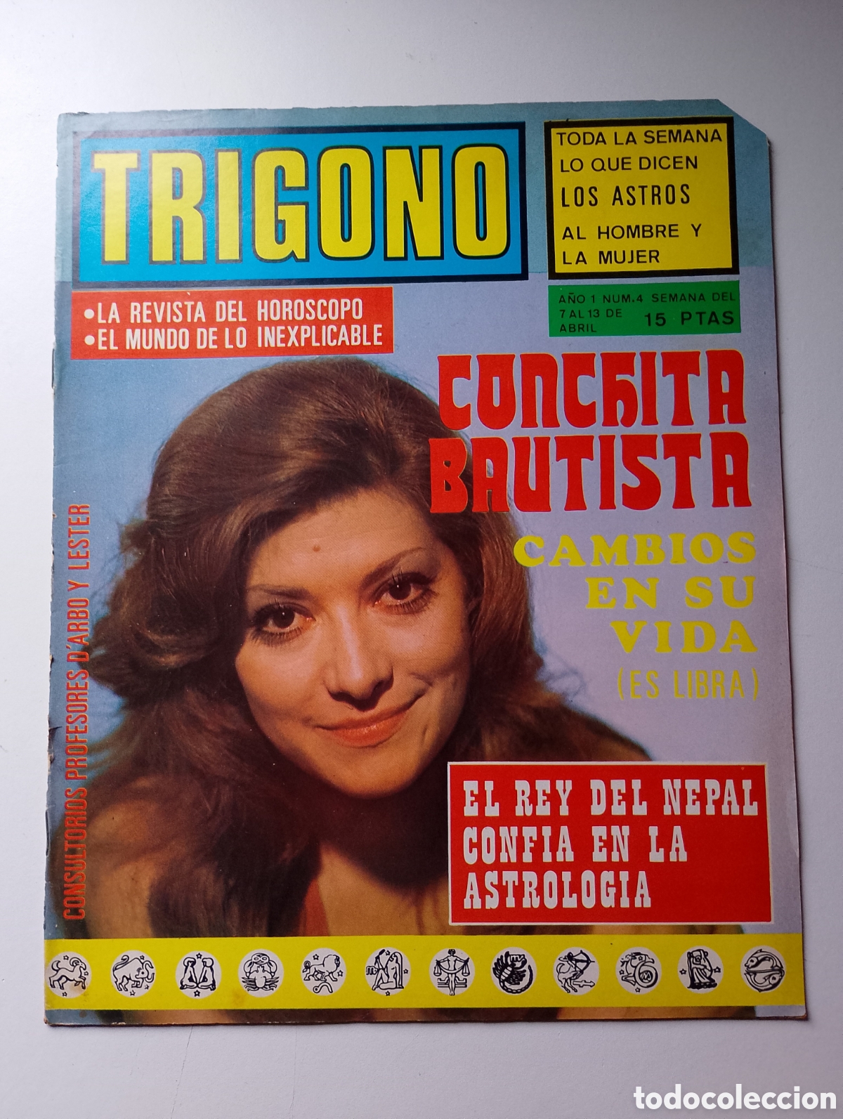 Coleccionismo de Revistas y Peri&oacute;dicos: REVISTA TRIGONO. CONCHITA BAUTISTA