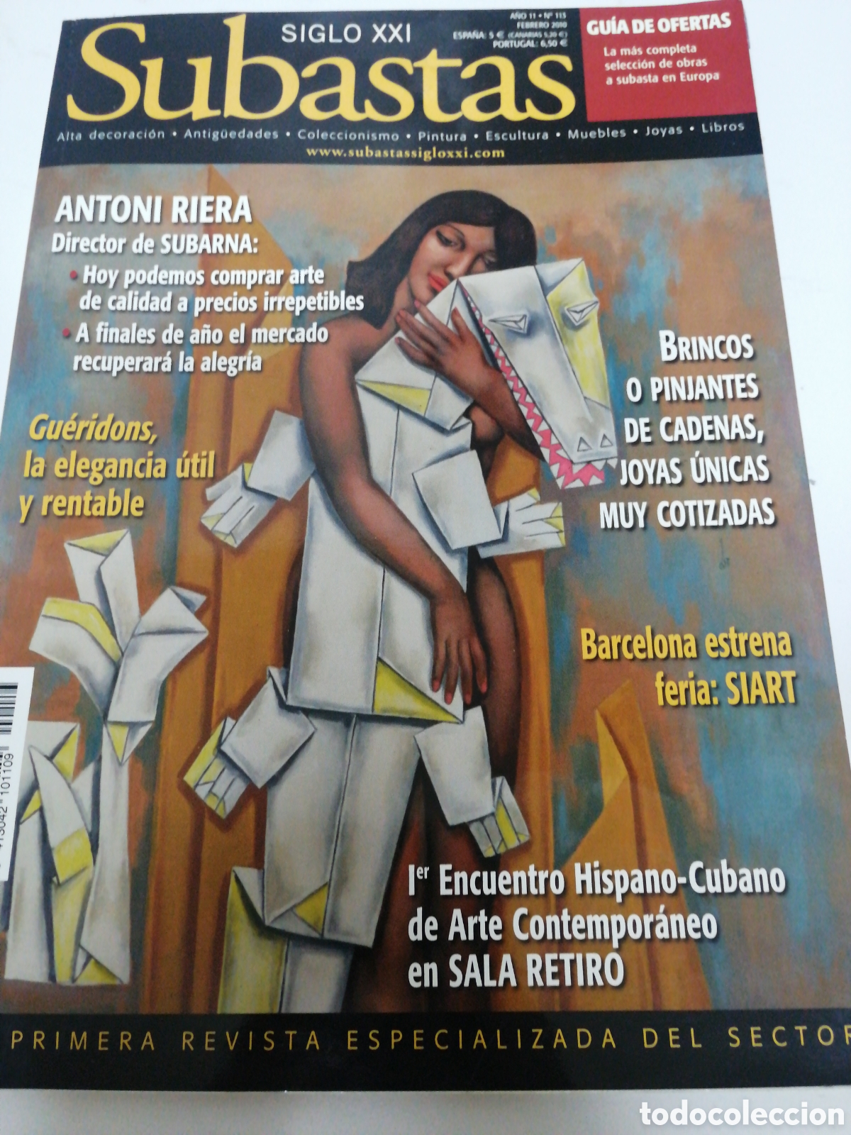 Coleccionismo de revistas y peri&oacute;dicos: Revista subastas siglo XXI n 113