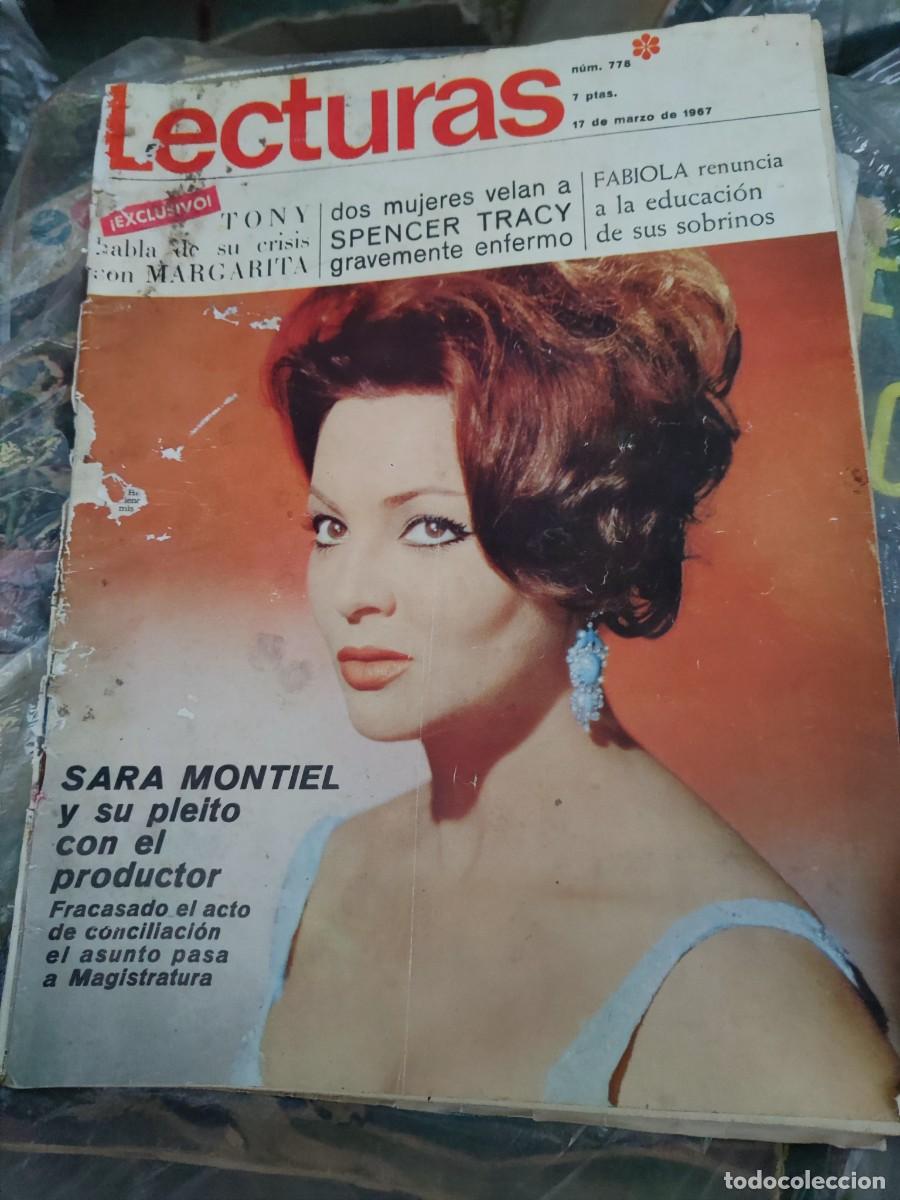 Coleccionismo de Revistas y Peri&oacute;dicos: REVISTA LECTURAS,1967.SARA MONTIEL.