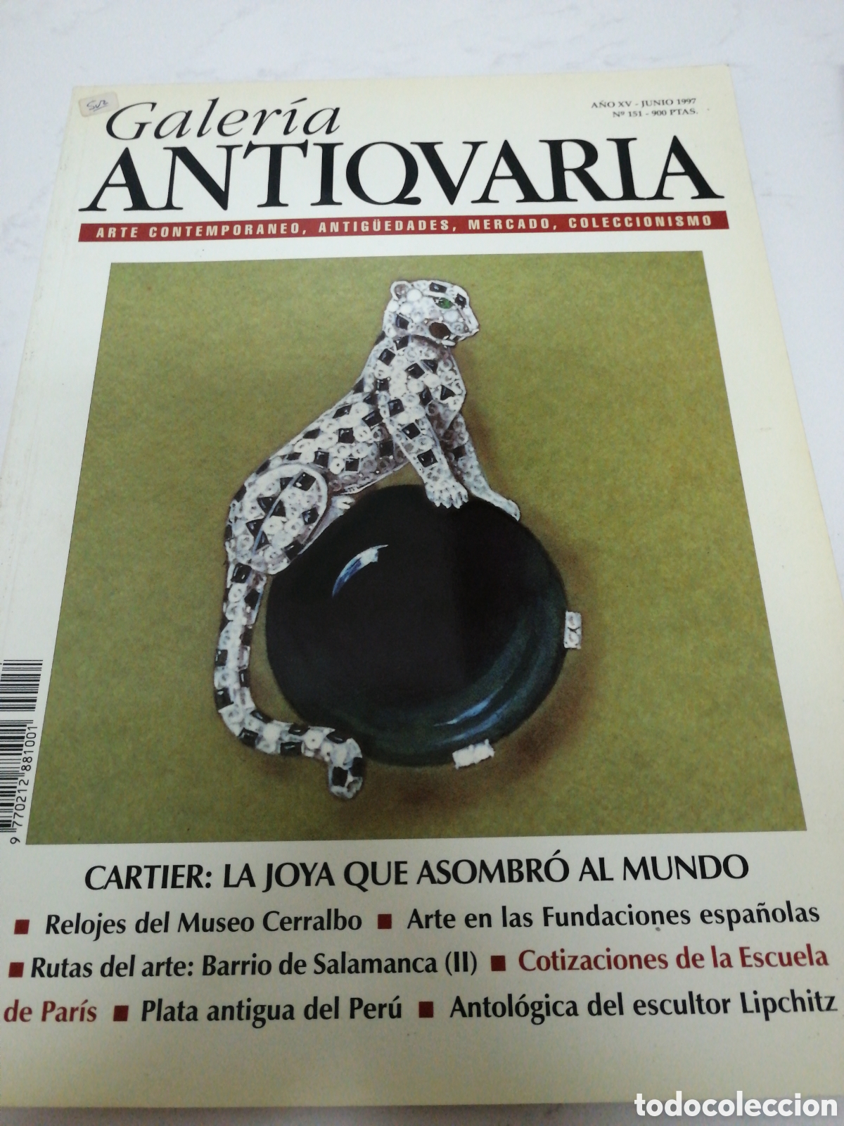 Colecionismo de Revistas e Jornais: Revista Antiqvaria 151
