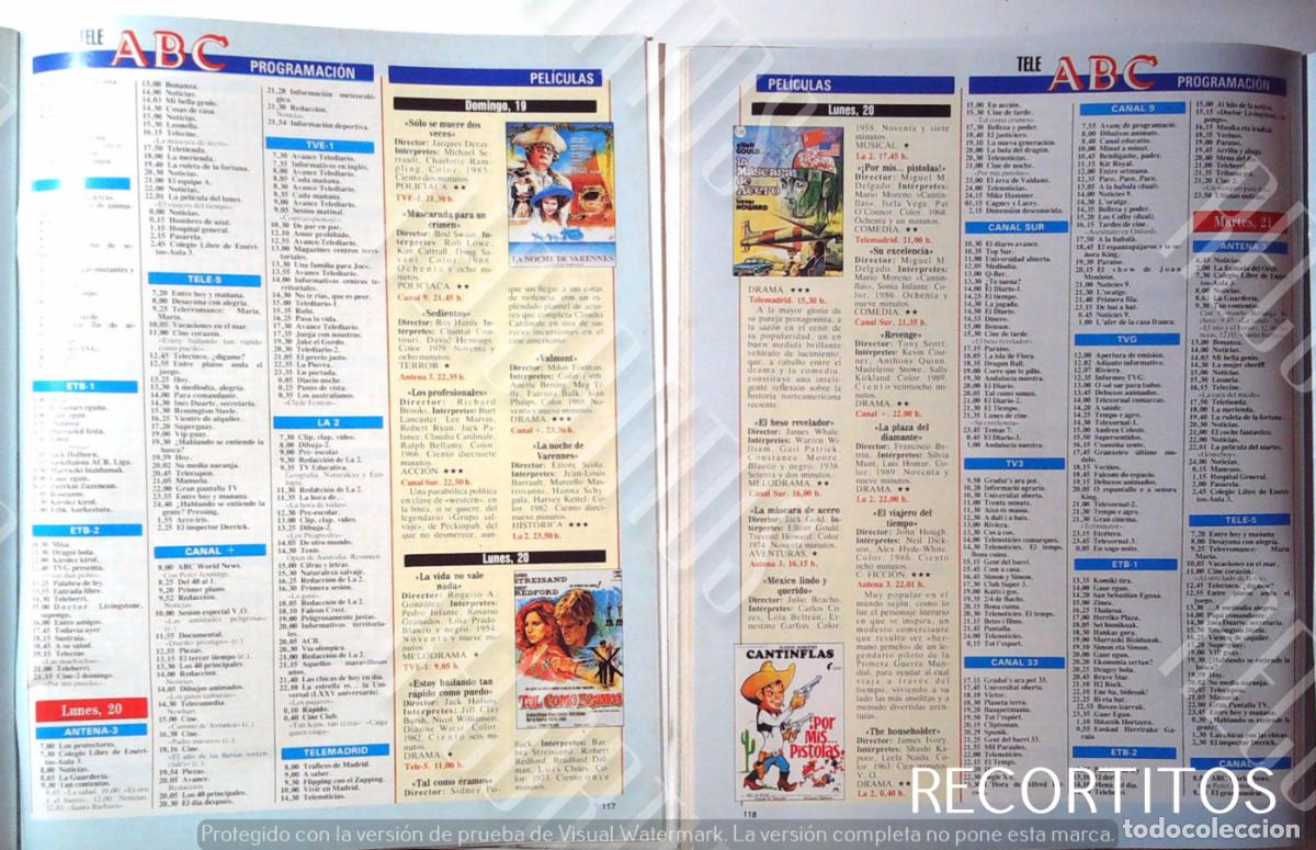 Coleccionismo de Revistas y Peri&oacute;dicos: TAL COMO ERAMOS ROBERT REDFORD BARBRA STREISAND CANTINFLAS LA NOCHE DE NARENNES LA MASCARA DE ACERO