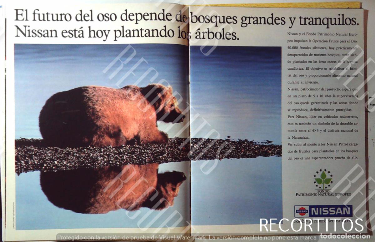 Coleccionismo de Revistas y Peri&oacute;dicos: NISSAN PATROL 4 X 4 ANUNCIO