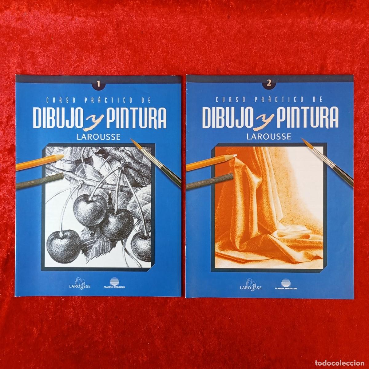 Coleccionismo de revistas y peri&oacute;dicos: CURSO PR&Aacute;CTICO DE DIBUJO Y PINTURA - LAROUSSE - PLANETA DE AGOSTINI - LOTE 3 FASC&Iacute;CULOS / 8006