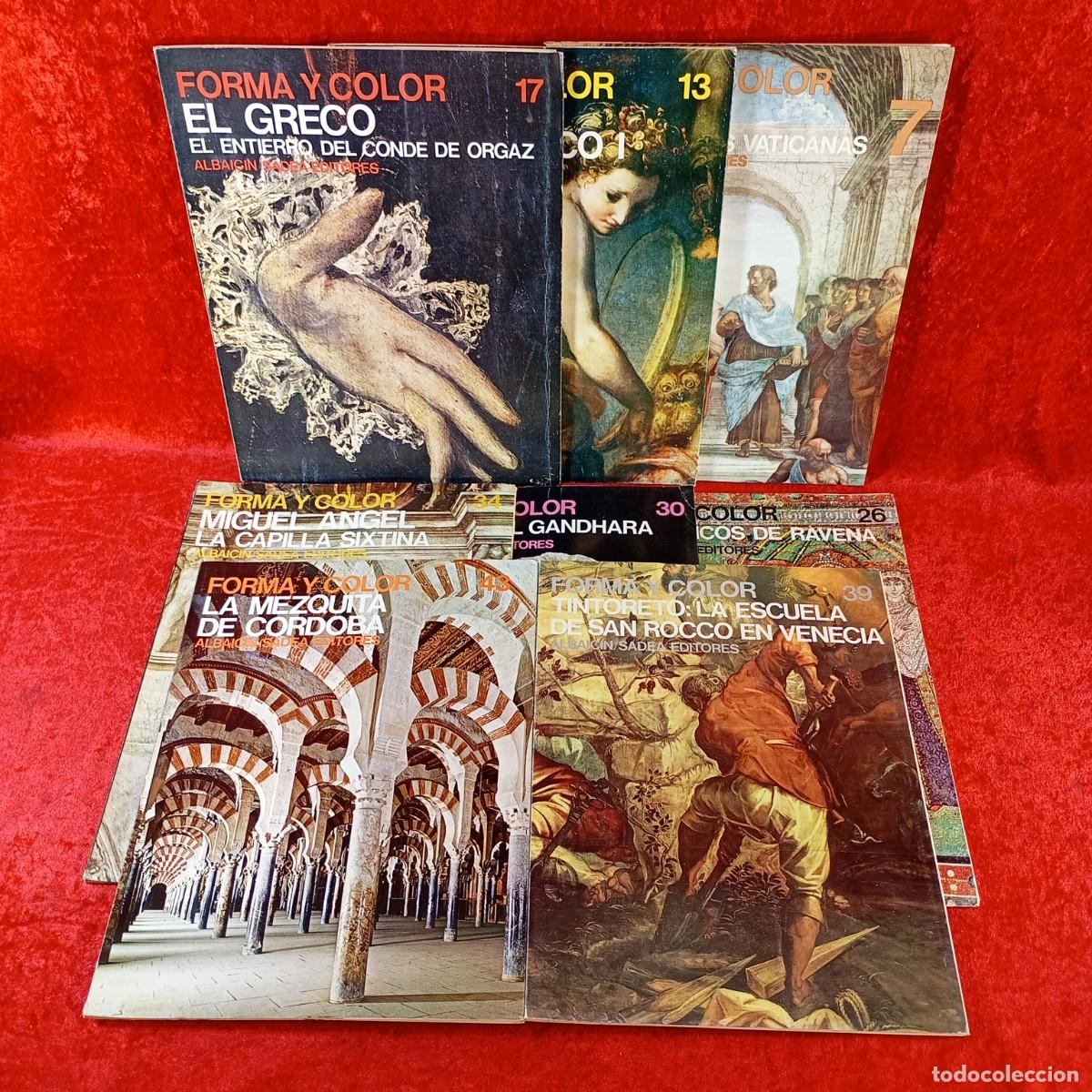 Collection Magazines and Newspapers: FORMA Y COLOR - LOTE 8 REVISTAS DE ARTE - ALBAICIN/SADEA EDITORES - VER N&Uacute;MEROS EN FOTOS / 8103