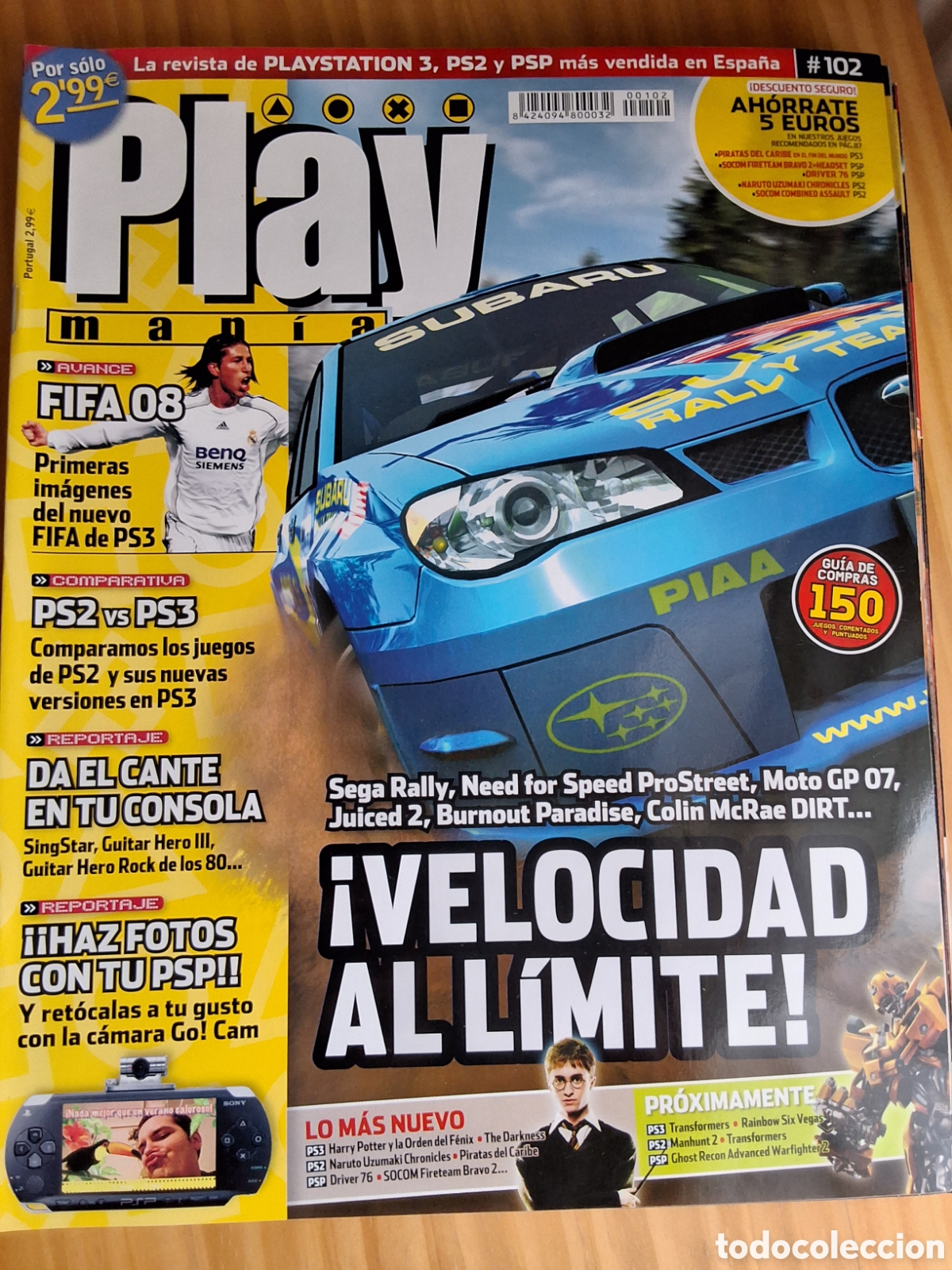 Coleccionismo de Revistas y Peri&oacute;dicos: Play mania revista consolas n&uacute;mero 102 a&ntilde;o 2007/9 incluye gu&iacute;a dragon ball z