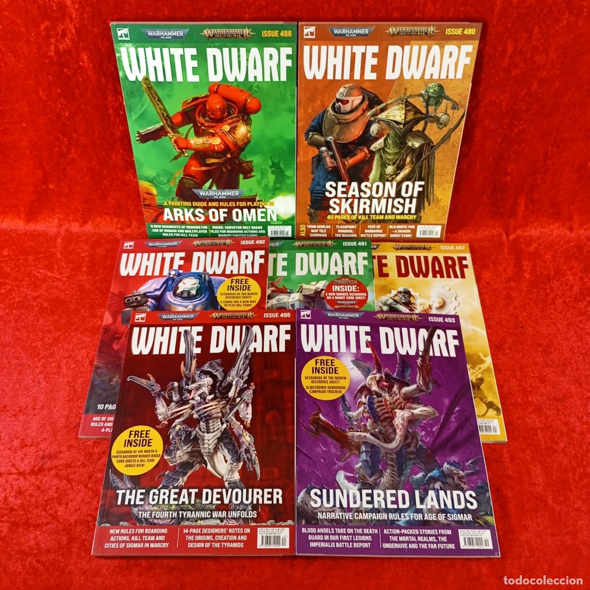 Sammeln von Zeitschriften und Zeitungen: WHITE DWARF - WARHAMMER - LOTE 7 REVISTAS DE MINIATURAS - VER N&Uacute;MEROS EN LAS FOTOS / 8135