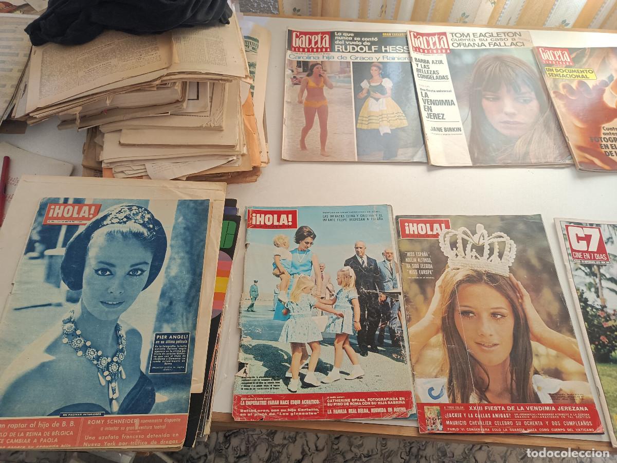 Colecionismo de Revistas e Jornais: Lote revistas sociedad entorno a 1970