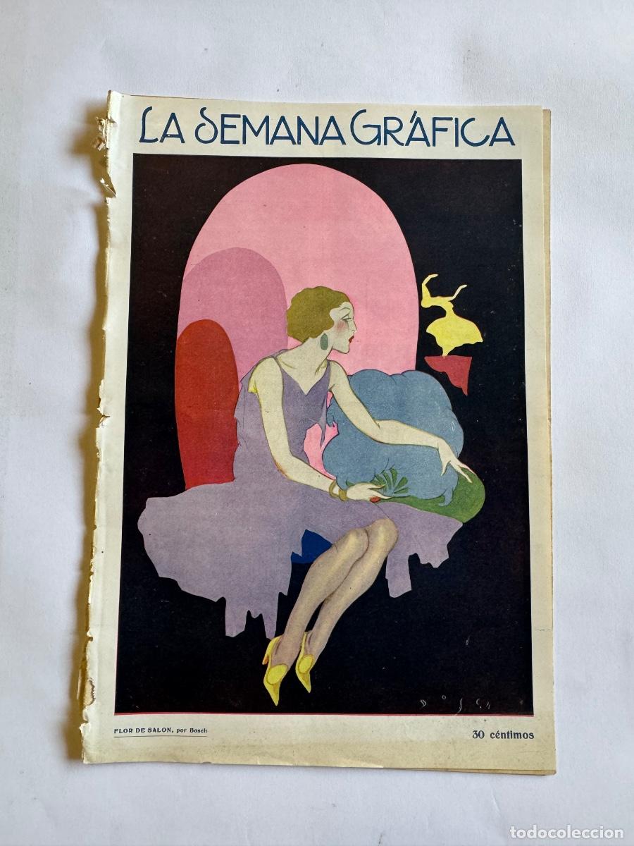 Collection Magazines and Newspapers: Revista La Semana Grafica, A&ntilde;o 1929, Rafaelbu&ntilde;ol, Antonio Bourdelle