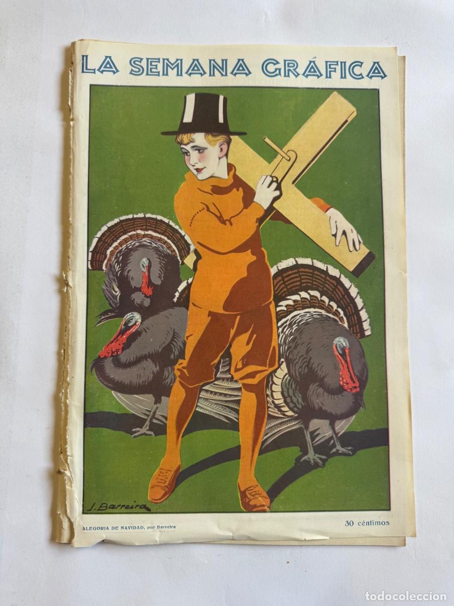Collection Magazines and Newspapers: Revista La Semana Grafica, A&ntilde;o 1929, Sagunto, Alicante