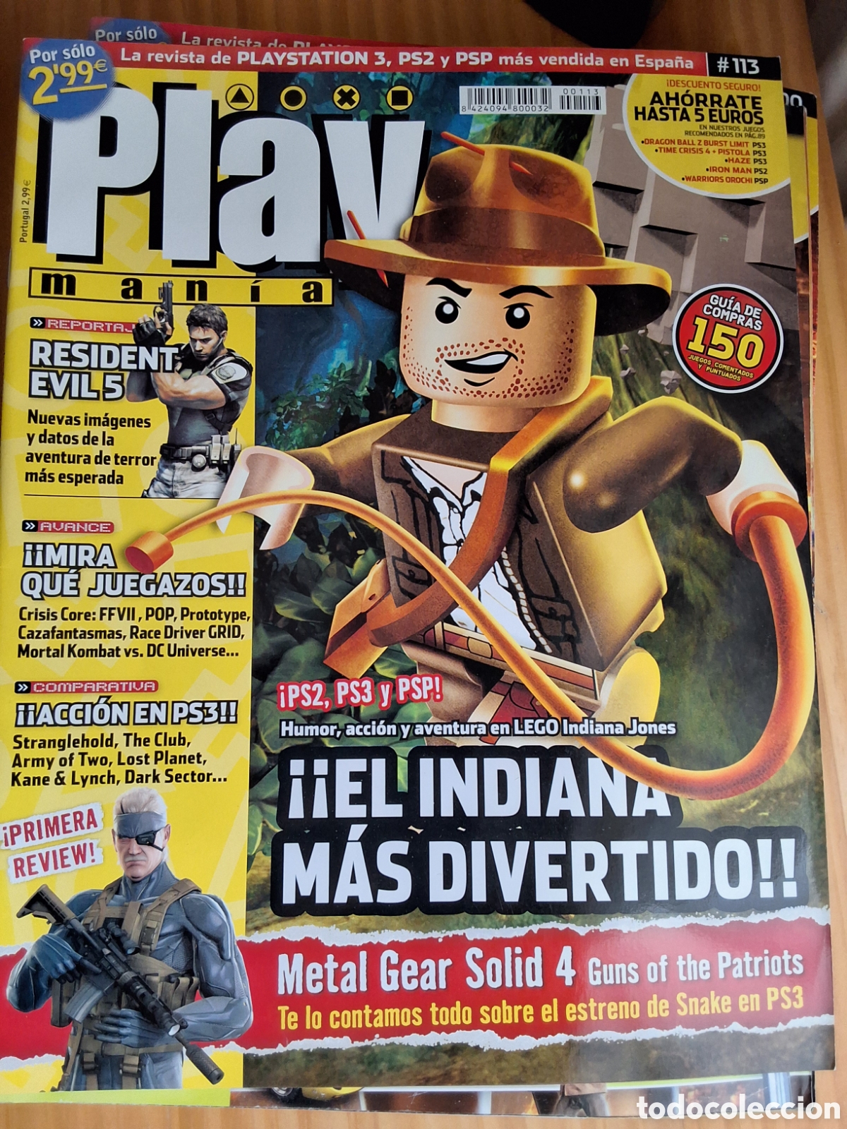Collezionismo di Riviste e Giornali: Play mania revista consolas n&uacute;mero 113 a&ntilde;o 2008/8