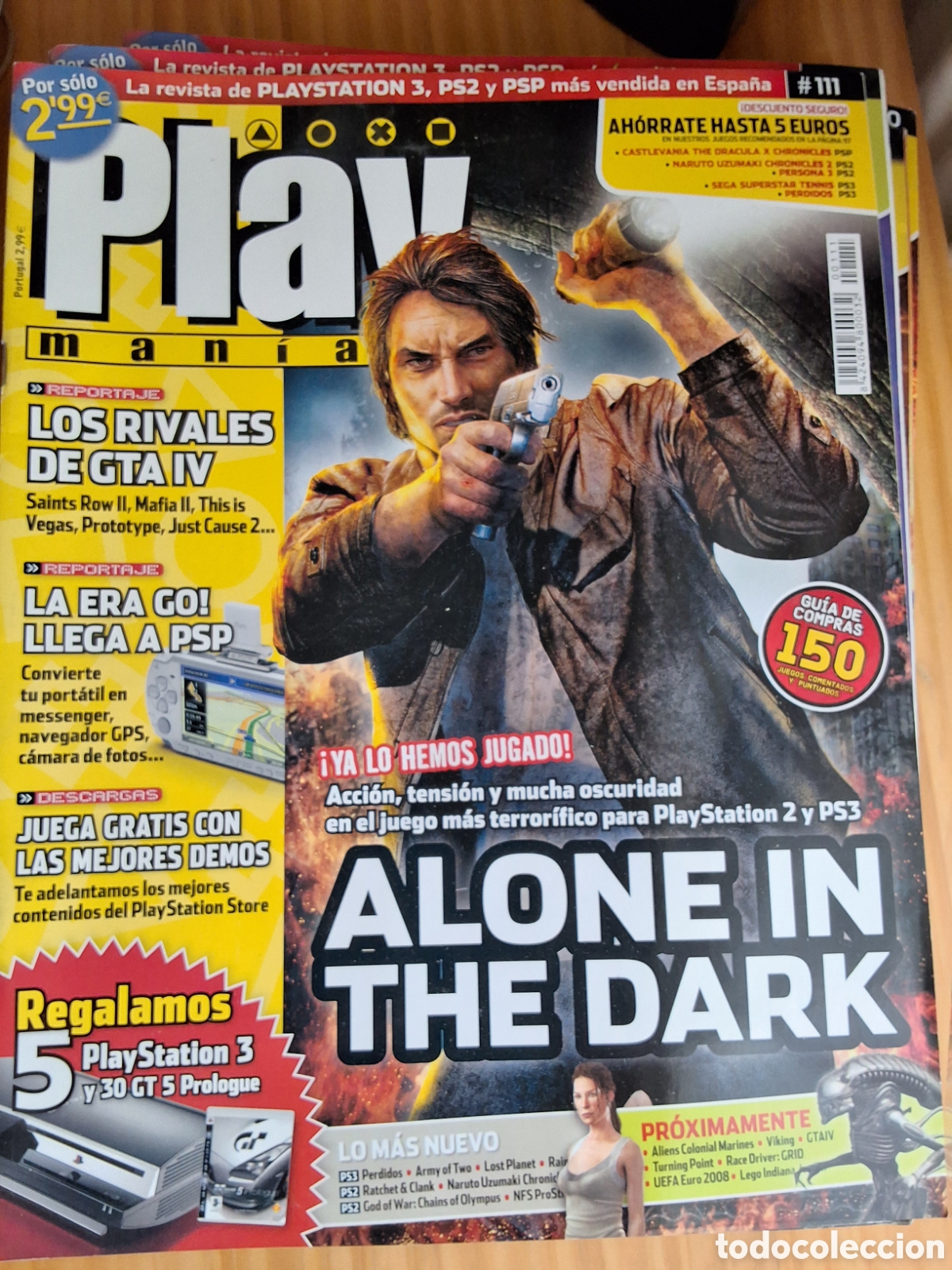 Collezionismo di Riviste e Giornali: Play mania revista consolas n&uacute;mero 111 a&ntilde;o 2008/6