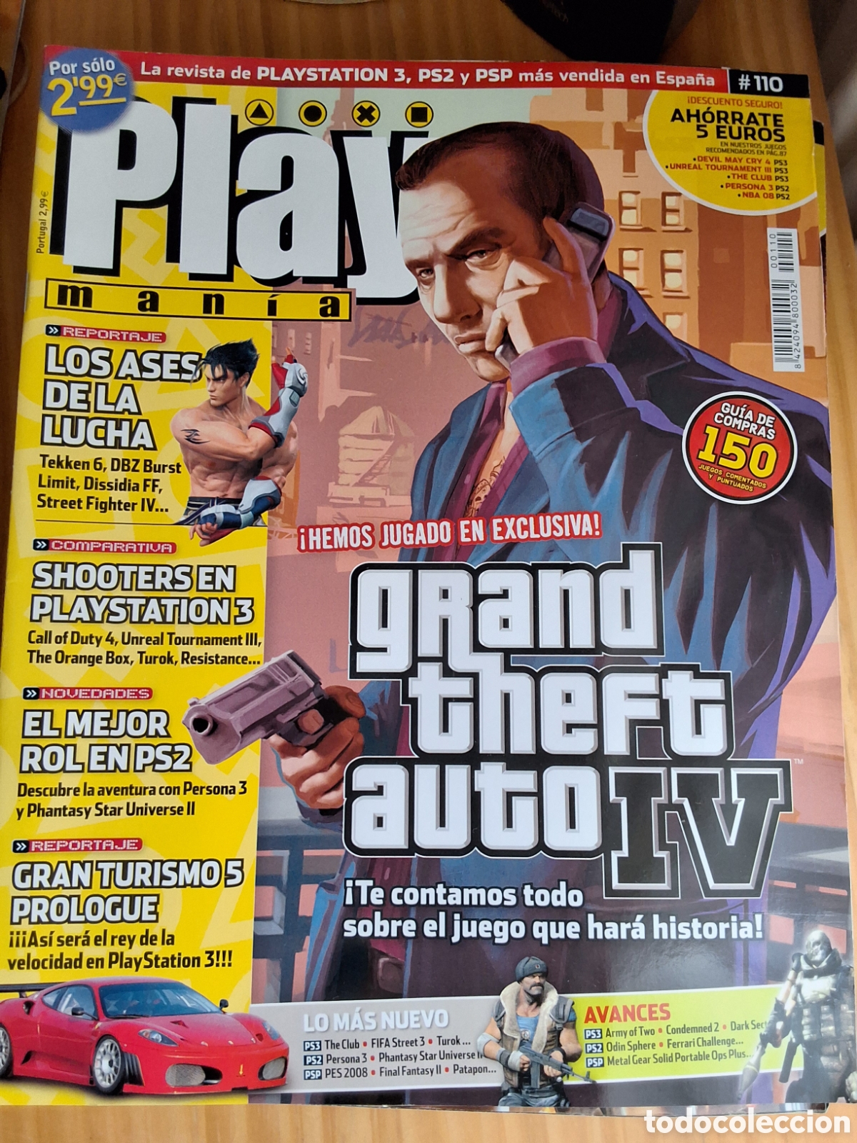 Collezionismo di Riviste e Giornali: Play mania revista consolas n&uacute;mero 110 a&ntilde;o 2008/5 incluye gu&iacute;a