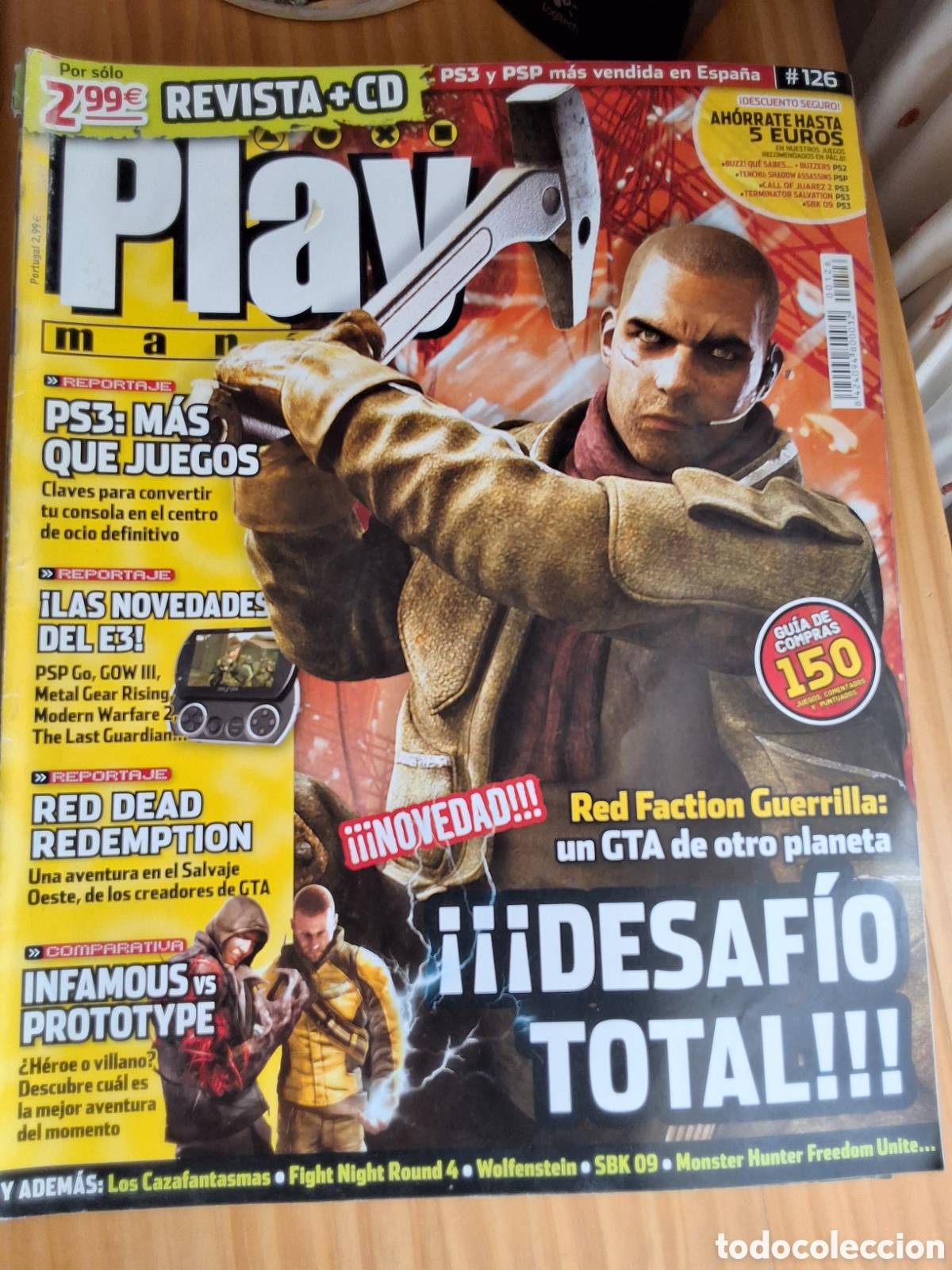 Collectionnisme de Revues et Journaux: Play mania revista consolas n&uacute;mero 126 a&ntilde;o 2009/9