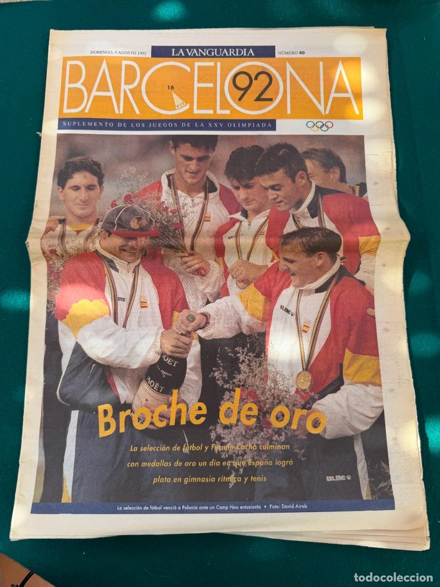 Collection Magazines and Newspapers: P- 28 Pags. DE LA VANGUARIA BROCHE DE ORO EN BARCELONA LA OLIMPIADA DEL 1.992