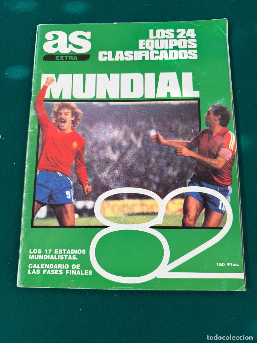 Coleccionismo de Revistas y Peri&oacute;dicos: P-116 Pags. REVISTA EXTRA DEL AS DEL MUNDIAL 1982-LOS 24 EQUIPOS CLASIFICADOS, LOS ESTADIOS MUNDIAL