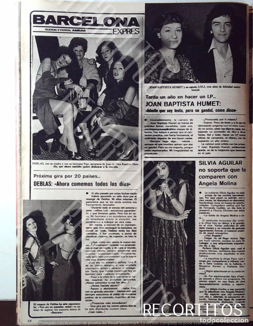 Coleccionismo de Revistas y Peri&oacute;dicos: JOAN BAPTISTA HUMET DEBLAS SILVIA AGUILAR