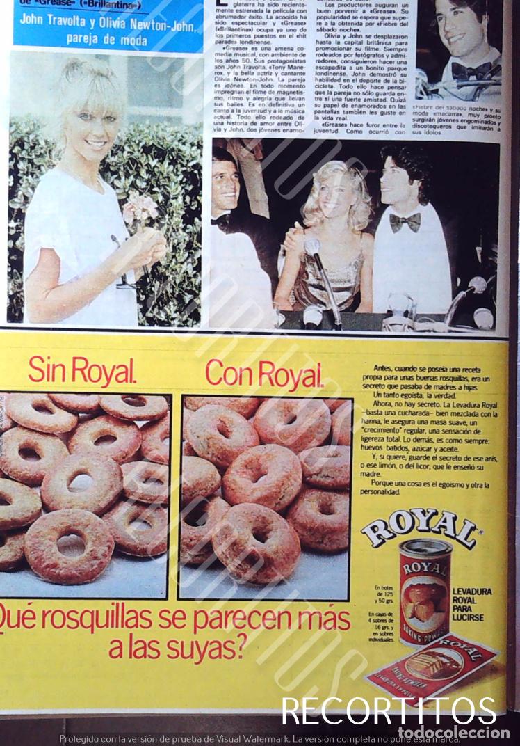 Coleccionismo de Revistas y Peri&oacute;dicos: OLIVIA NEWTON JOHN TRAVOLTA GREASE