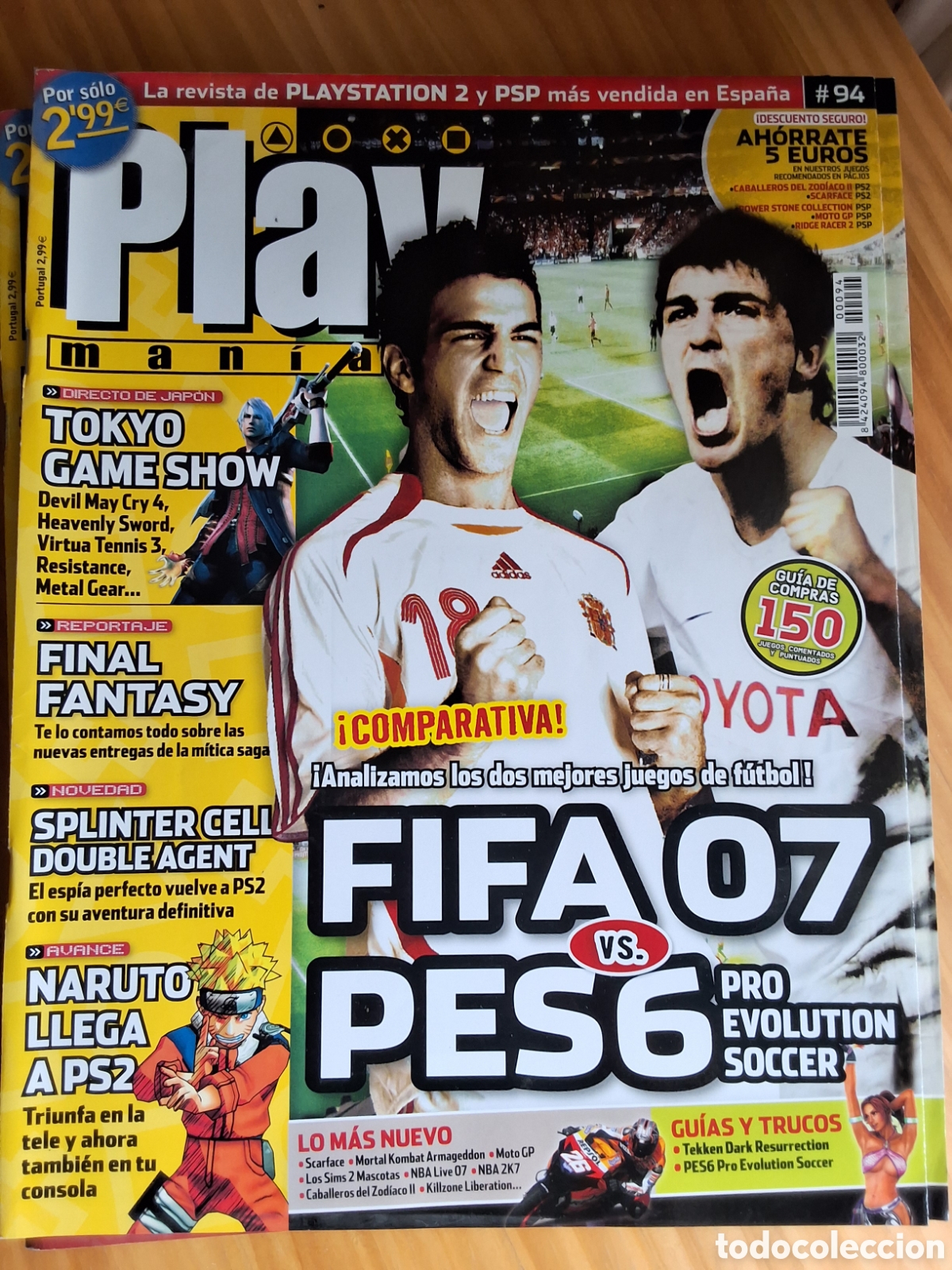 Coleccionismo de Revistas y Peri&oacute;dicos: Play mania revista consolas n&uacute;mero 94 a&ntilde;o 2007/1