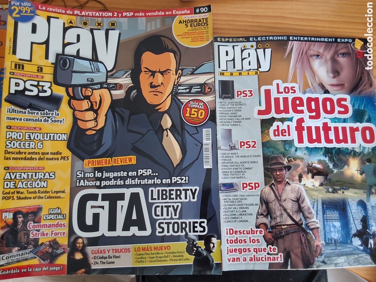 Coleccionismo de Revistas y Peri&oacute;dicos: Play mania revista consolas n&uacute;mero 90 a&ntilde;o 2006/9 incluye guias