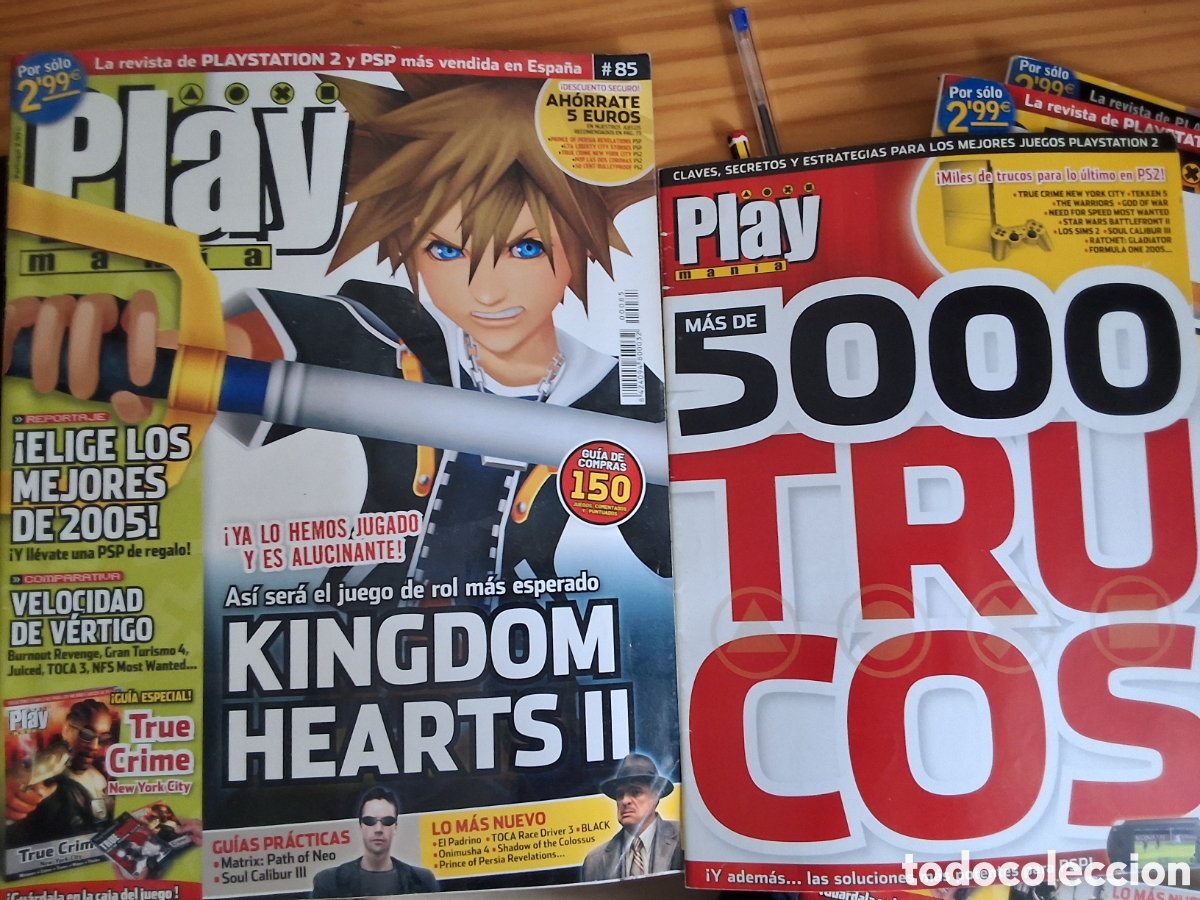 Coleccionismo de Revistas y Peri&oacute;dicos: Play mania revista consolas n&uacute;mero 85 a&ntilde;o 2006/4 incluye guias True crime grand theft liberty