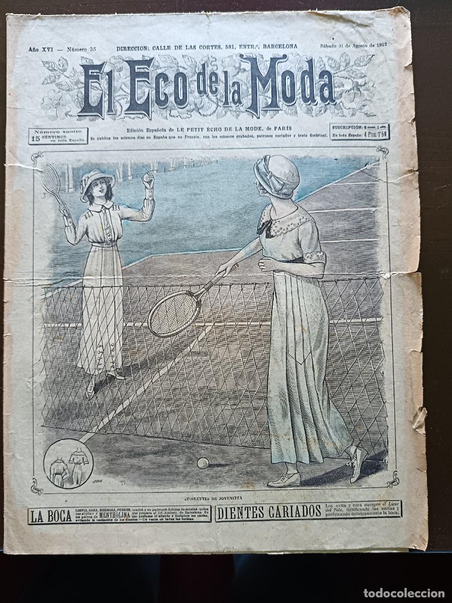 Sammeln von Zeitschriften und Zeitungen: EL ECO DE LA MODA- N&ordm;-35 - 1912