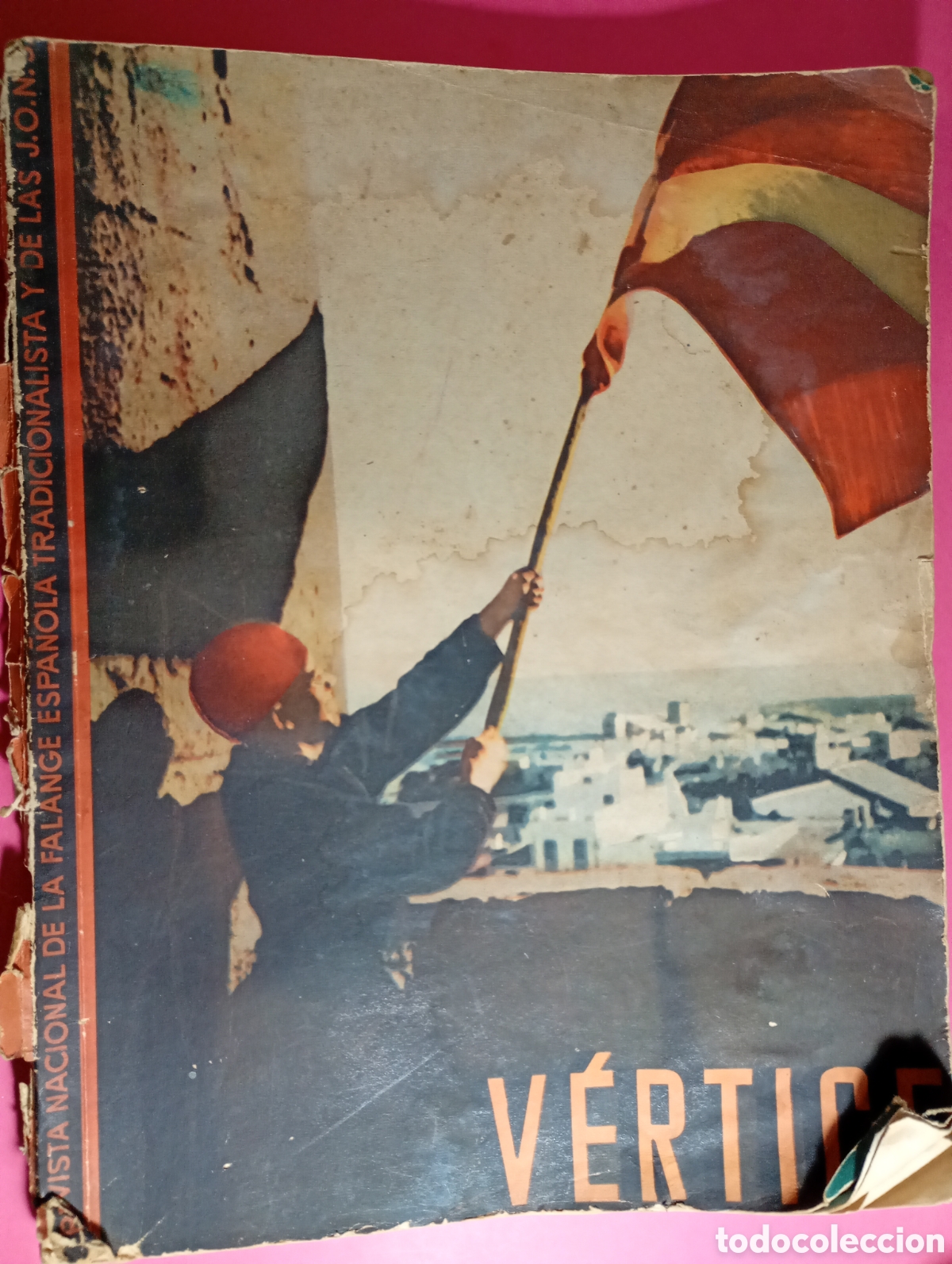 Coleccionismo de Revistas y Peri&oacute;dicos: VERTICE 12/1938 REVISTA NACIONAL FALANGE Y LAS J.O.N.S. CALENDARIO COMPLETO S&Aacute;ENZ DE TEJADA 12 MESES