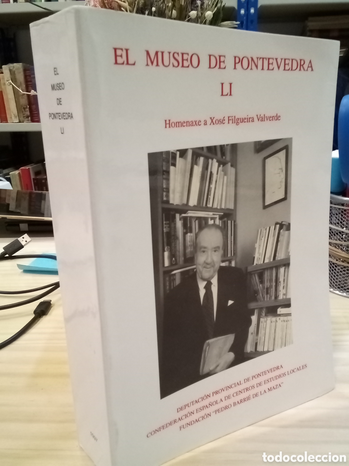 Coleccionismo de Revistas y Peri&oacute;dicos: El Museo de Pontevedra LI.Homexane a Xos&eacute; Filgueira Valverde