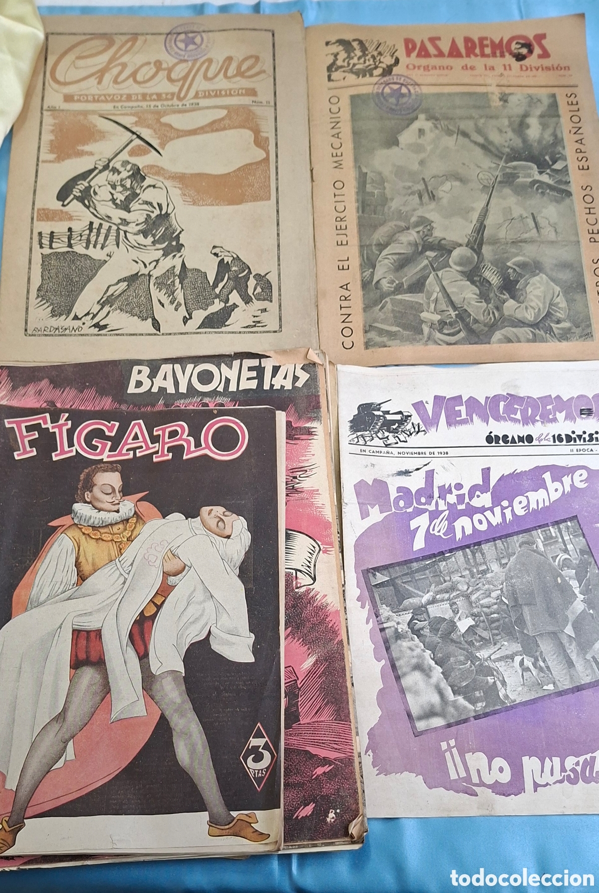 Coleccionismo de Revistas y Peri&oacute;dicos: Revistas Antiguas Guerra Civil Espa&ntilde;ola