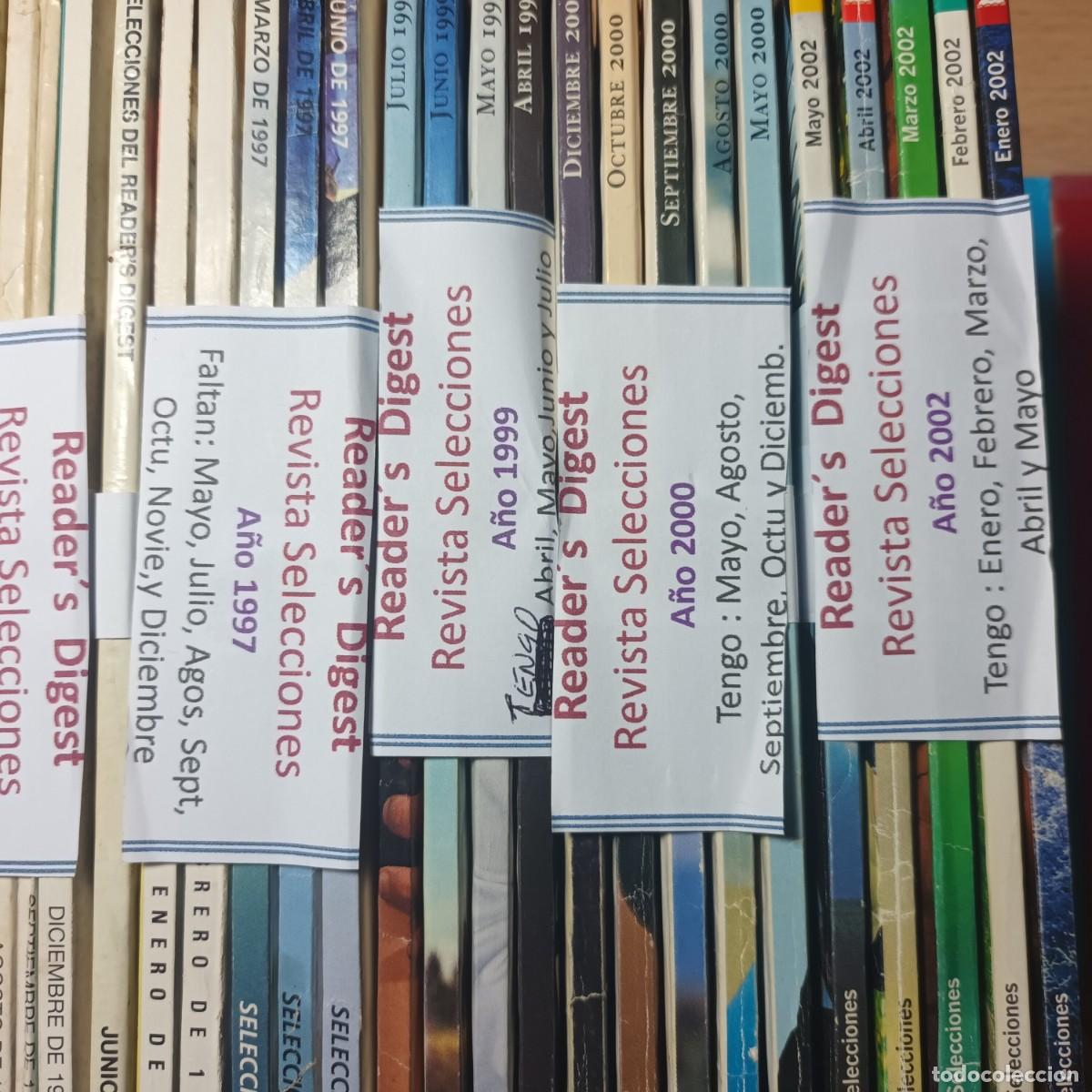 Coleccionismo de Revistas y Peri&oacute;dicos: Selecciones del Reader ́s Digest. Lote 2 con 106 ejemplares