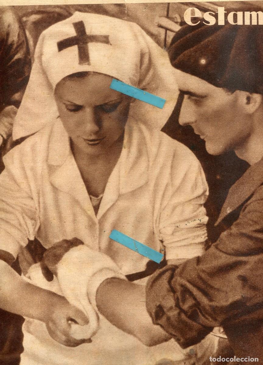 Coleccionismo de Revistas y Peri&oacute;dicos: 1936 PRIMEROS DIAS GUERRA CIVIL TOLEDO GUADALAJARA ALCALA DE HENARES ENFERMERAS LA TELEVISION