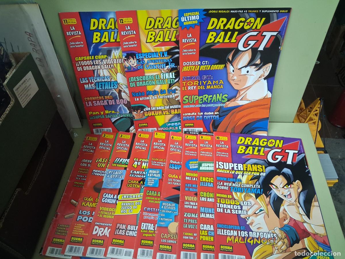 Coleccionismo de Revistas y Peri&oacute;dicos: COLECCION COMPLETA (-1) REVISTA DRAGON BALL GT DEL NUMERO 1 AL 13 MENOS EL NUMERO 8 ED NORMA