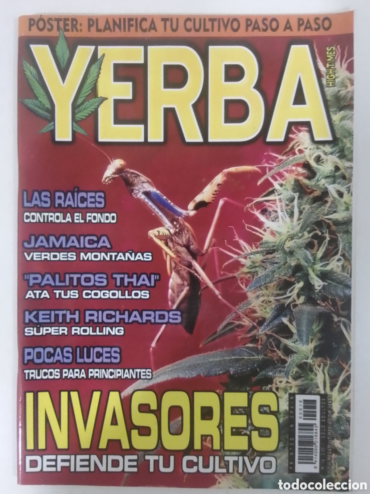 Collezionismo di Riviste e Giornali: Revista YERBA n&deg; 16.