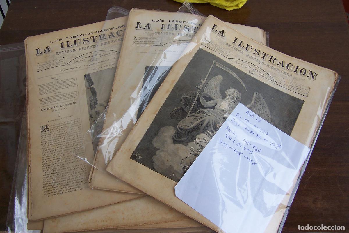 Collezionismo di Riviste e Giornali: LUIS TASSO,- LA ILUSTRACION HISPANO AMERICANA, A&Ntilde;O 10 ES 1889