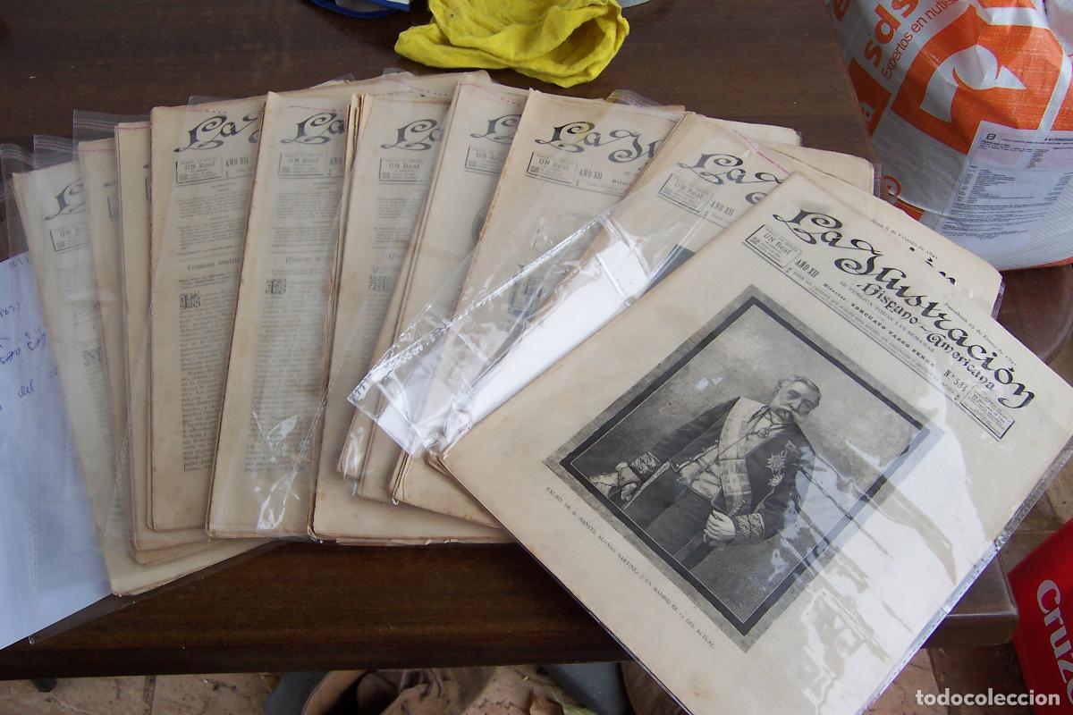 Sammeln von Zeitschriften und Zeitungen: LUIS TASSO,- LA ILUSTRACION HISPANO AMERICANA, A&Ntilde;O 12 ES 1891