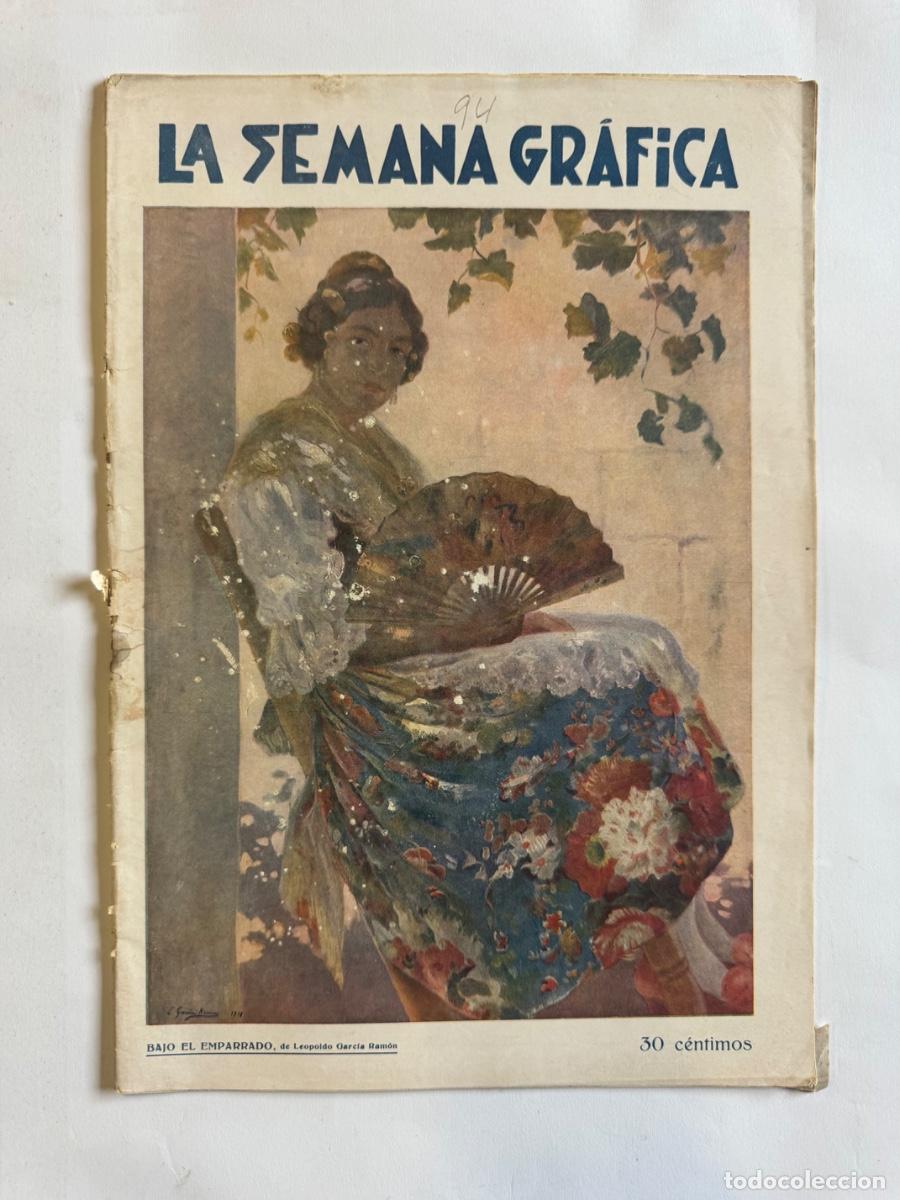 Coleccionismo de Revistas y Peri&oacute;dicos: Revista La Semana Grafica, A&ntilde;o 1928, San Jorge, Cullera, Alcoy