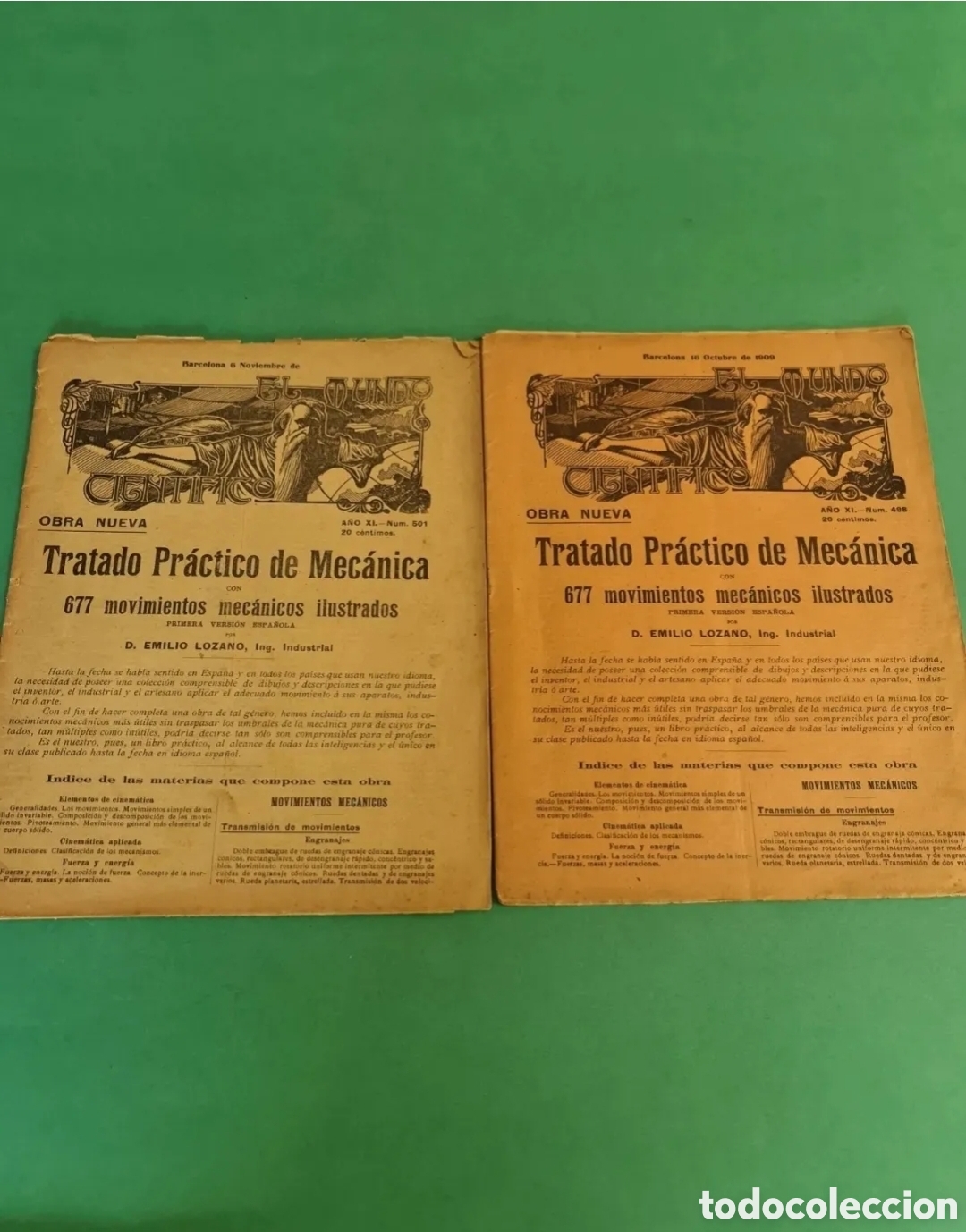 Coleccionismo de Revistas y Peri&oacute;dicos: Dos Revistas antiguas EL MUNDO.