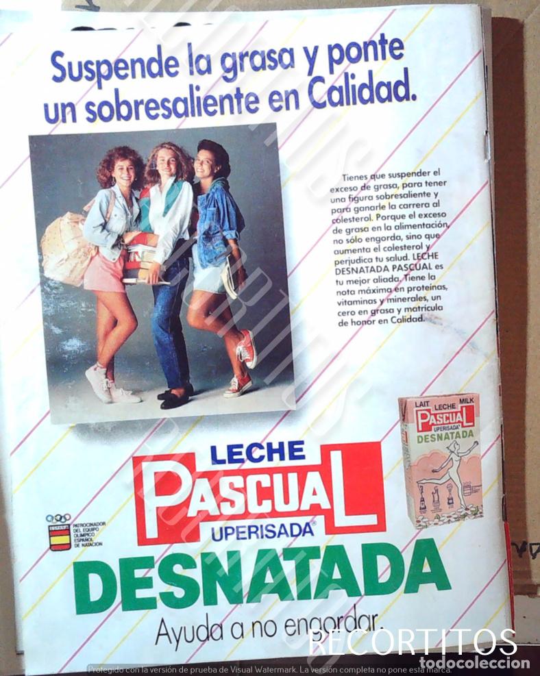 Collezionismo di Riviste e Giornali: LECHE PASCUAL ANUNCIO PUBLICIDAD DESNATADA